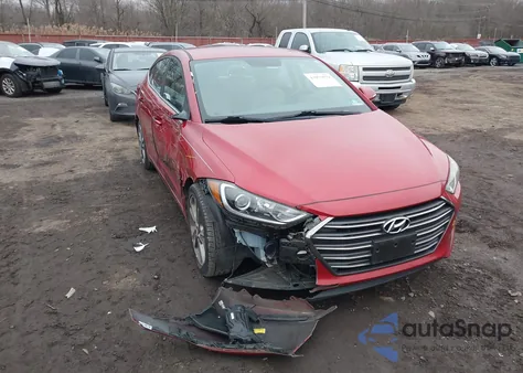 2018 Hyundai Elantra Limited from USA, damaged, VIN 5NPD84LF5JH350360